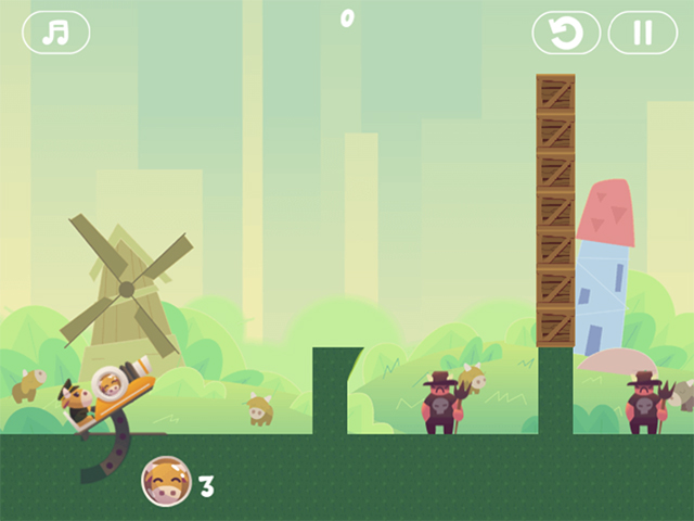 Baby Cow Launcher